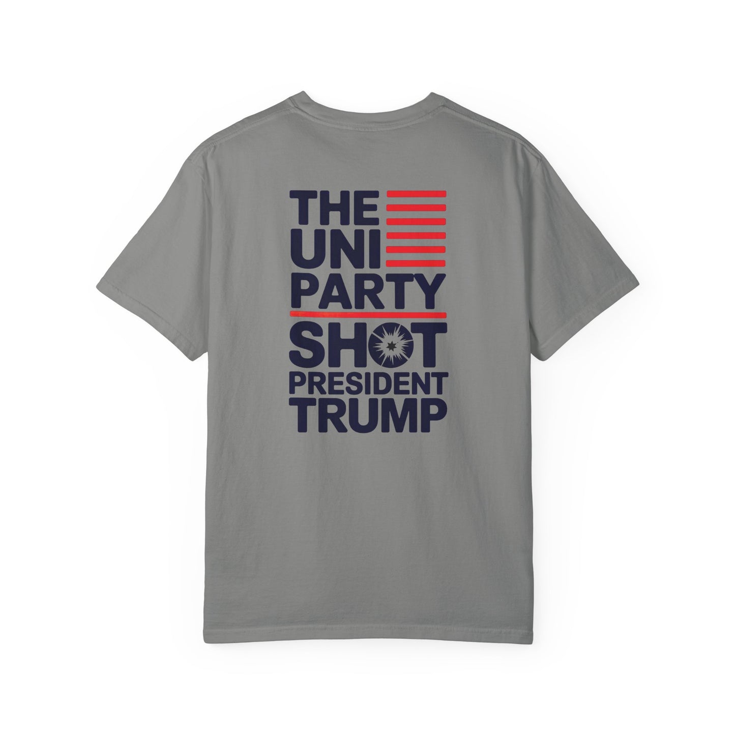 "The Uniparty Shot President Trump" #01, Unisex T-shirt