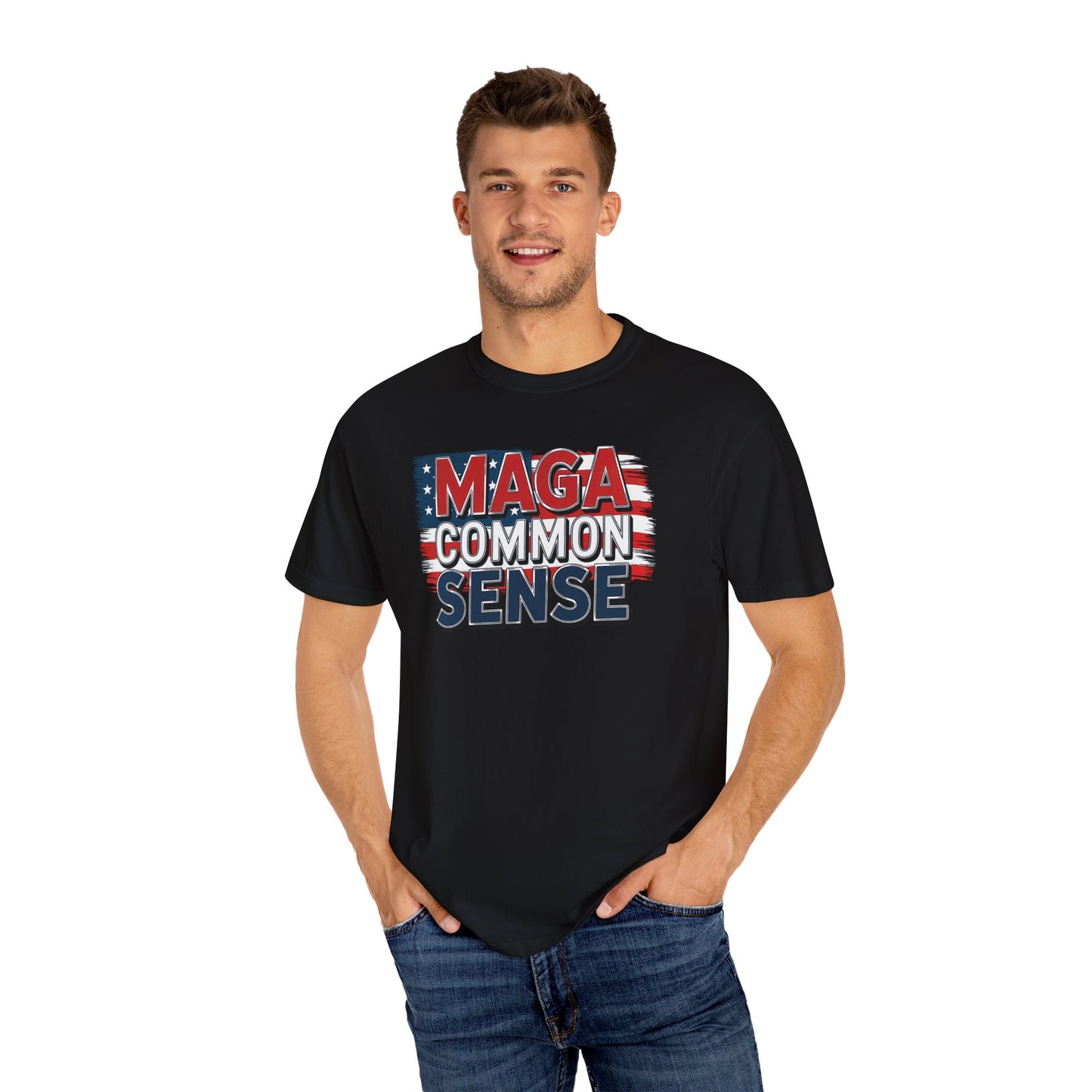"MAGA Common Sense" #01, Unisex T-shirt