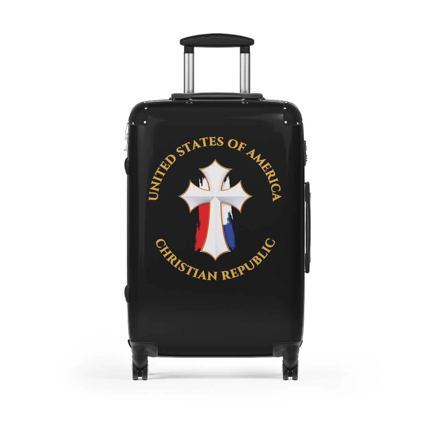 "USA Christian Republic" #12, Suitcase (Black)
