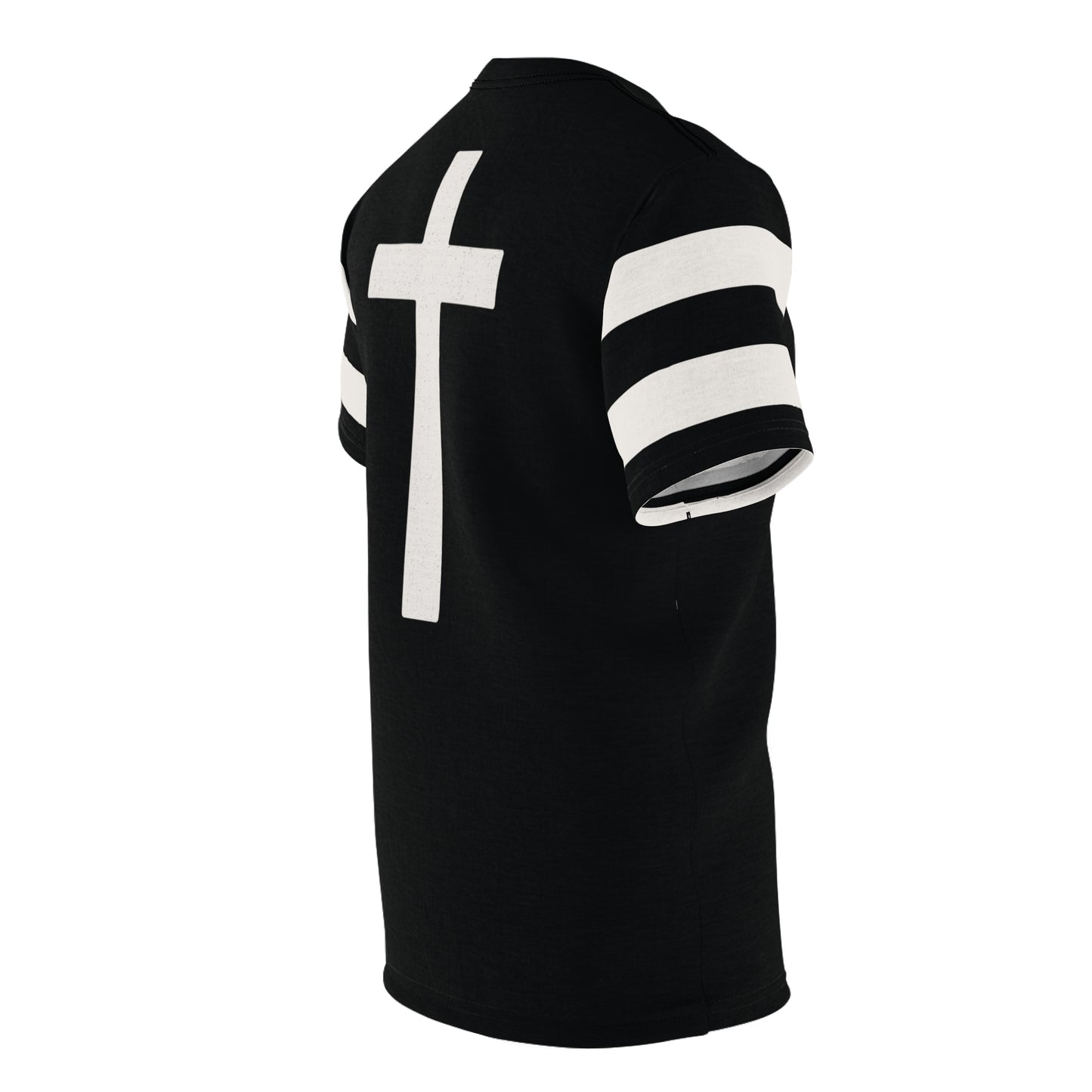 "Faith Overcomes Fear", Unisex Tee (Moonless Black)