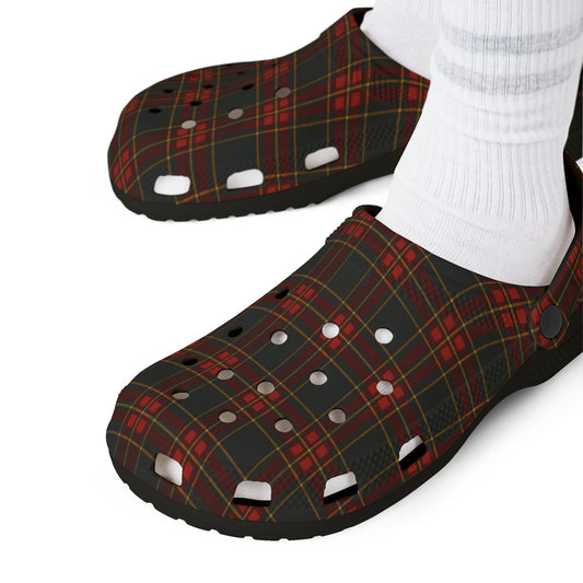 "Kilmor Gallóglach Tartan", Foam Rubber Clogs