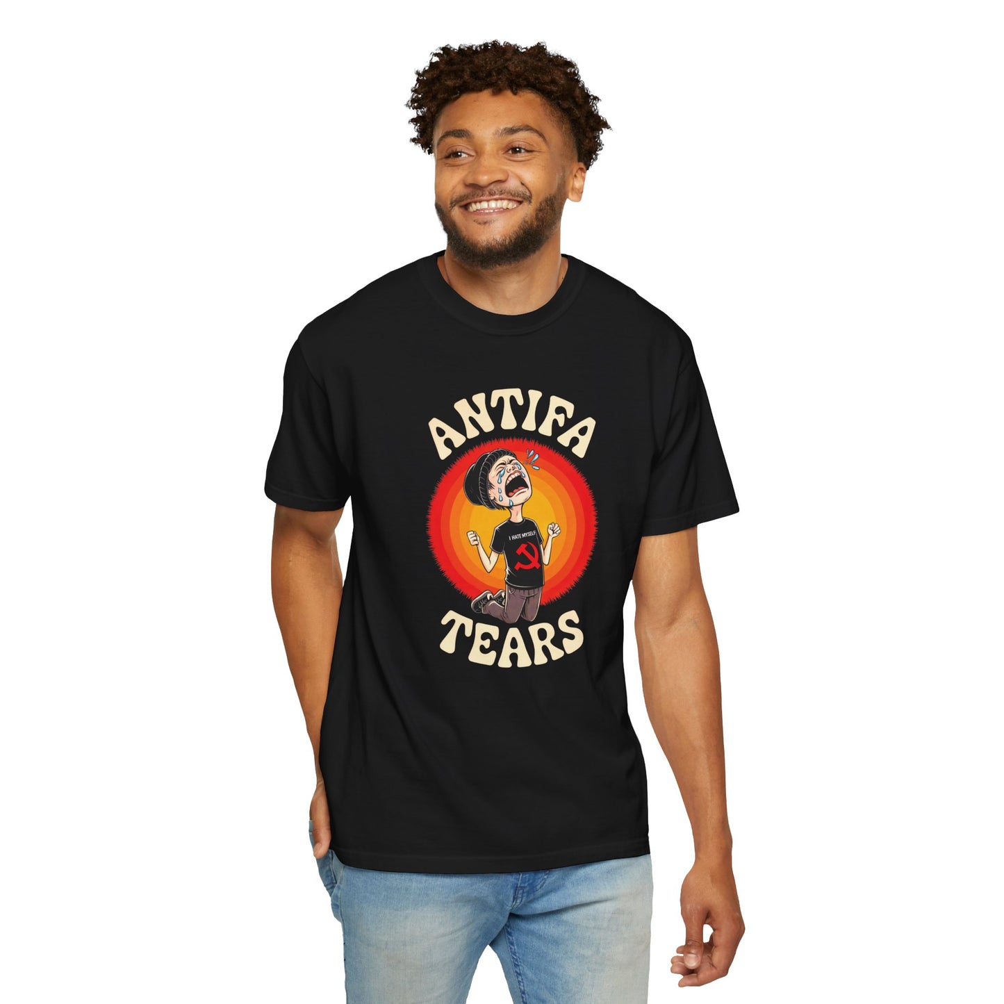 "Antifa Tears" #01, Unisex T-shirt