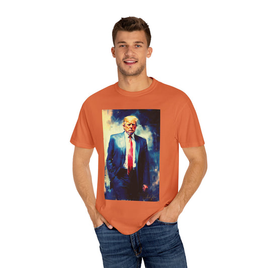 "Trump Portrait No. 6", Unisex T-shirt (Dark Colors)