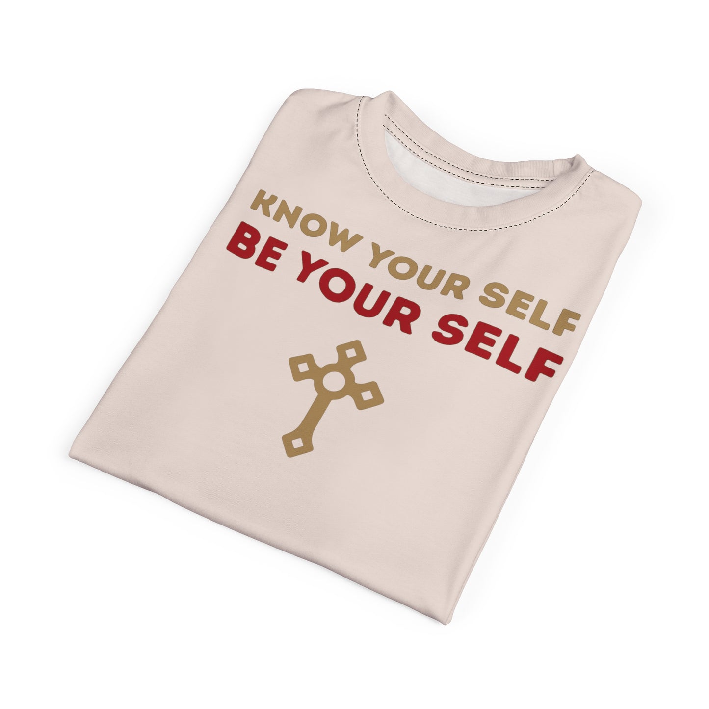 "Know Your Self", Unisex T-shirt (Angel Wings)