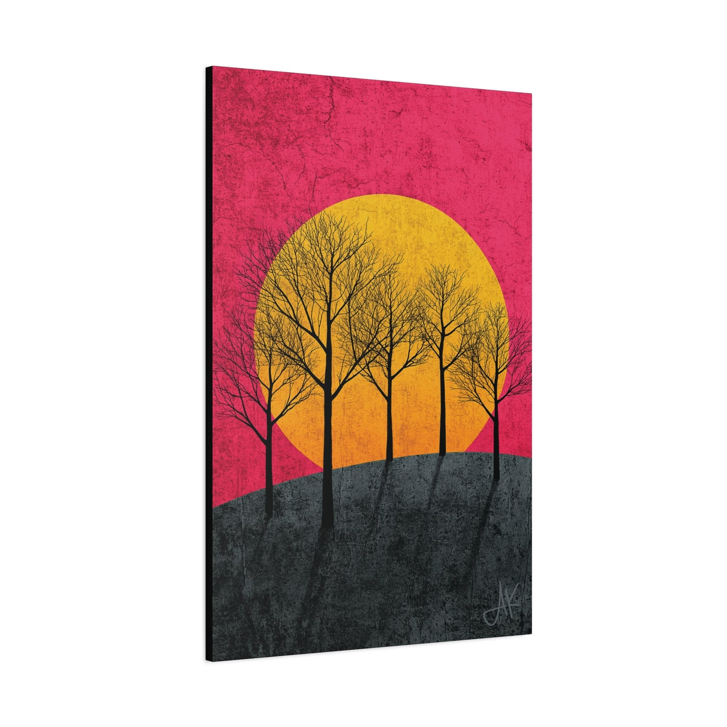 "Colors of Days End", Fine Art Matte Canvas, Stretched, 1.25"