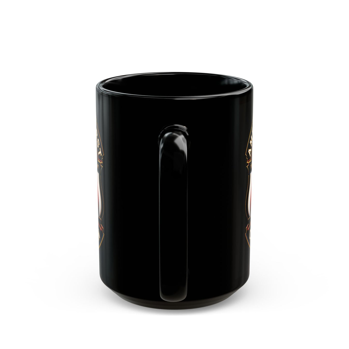"America First Christian" #04, Black Mug (11oz & 15oz)