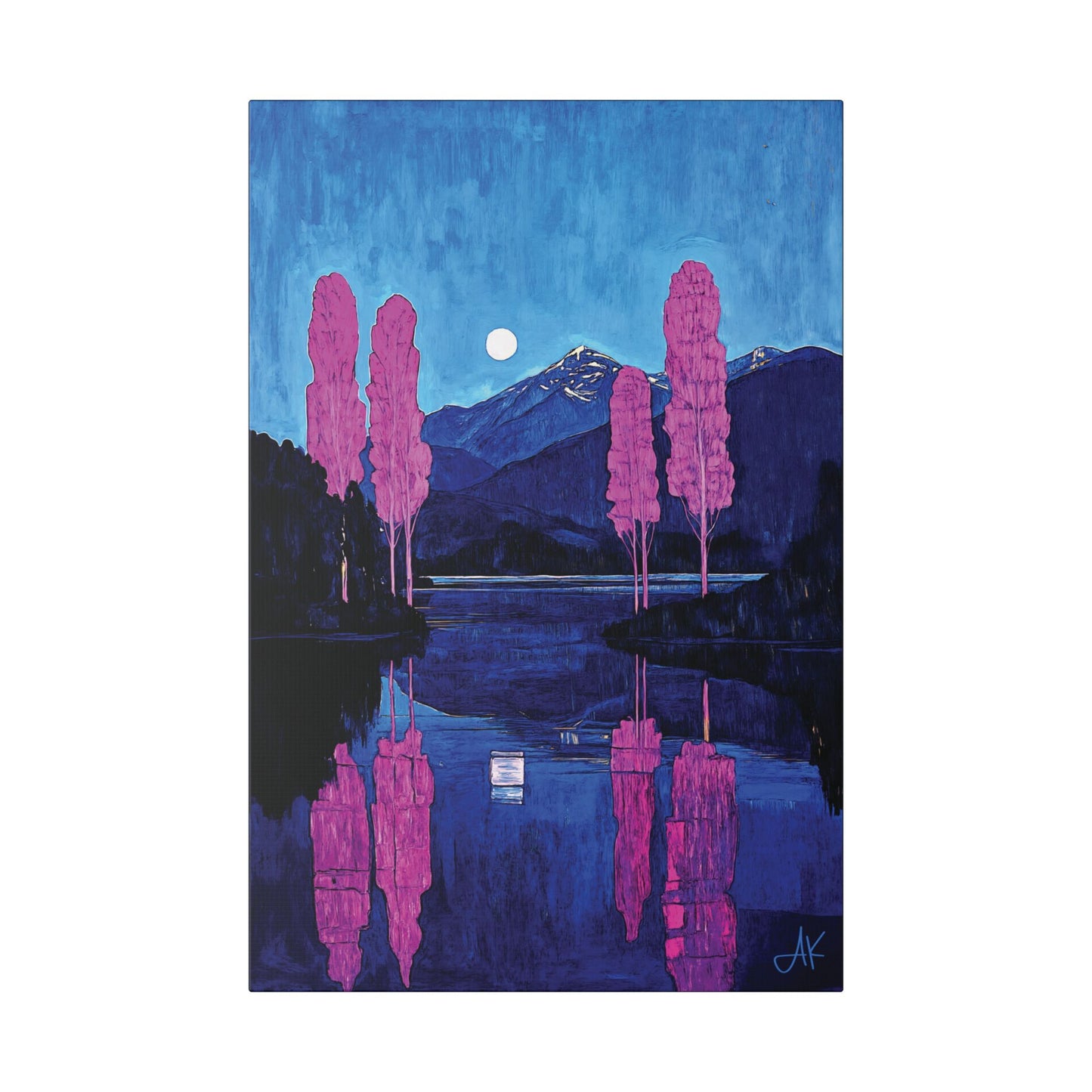 "Sentinels of the Loch", Stretched Classic Canvas Fine Art Print