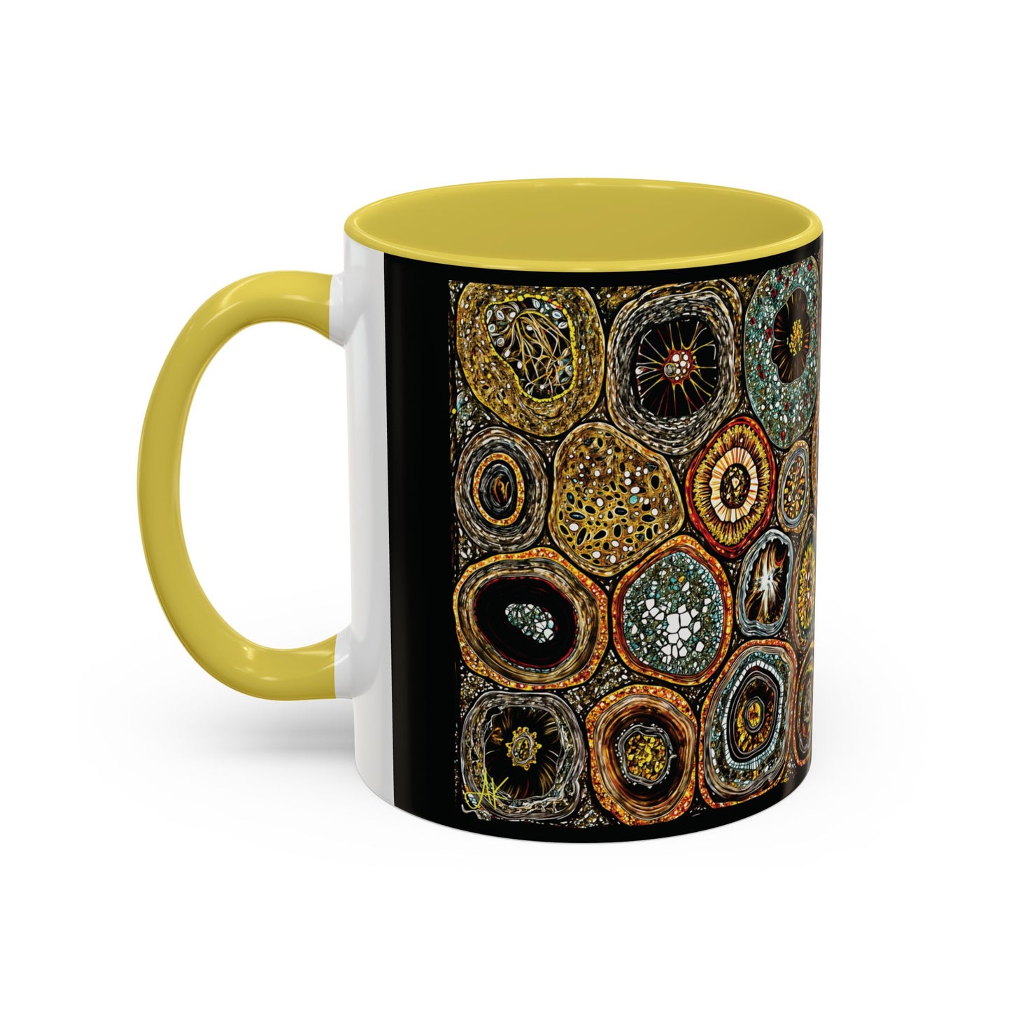 "Every Detail, His Design", Colorful Mugs (11oz, 15oz)