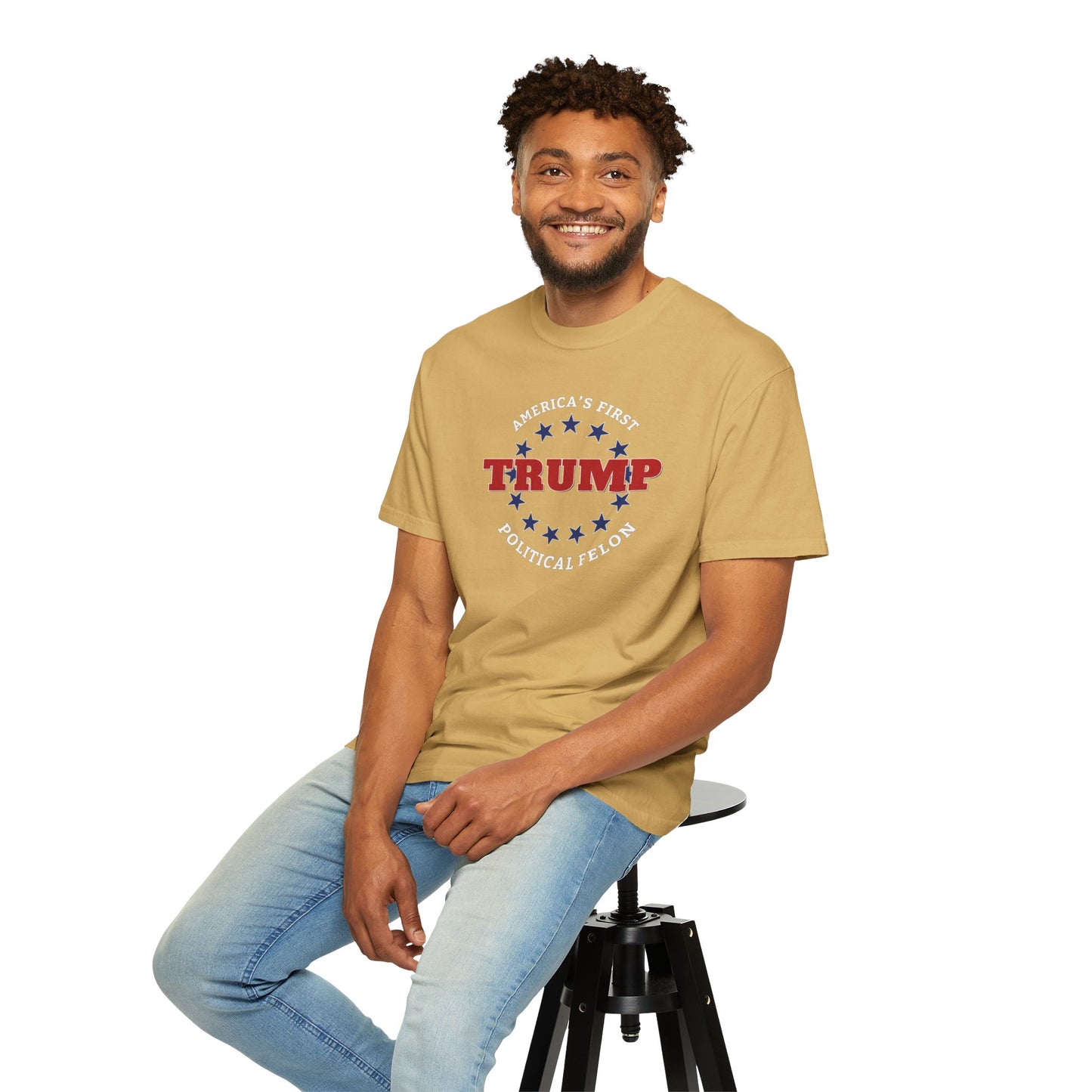 "Trump - America's First Political Felon", Unisex T-shirt