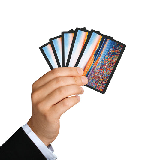 "God's Majesty", Fine Art Playing Cards (Void Black)