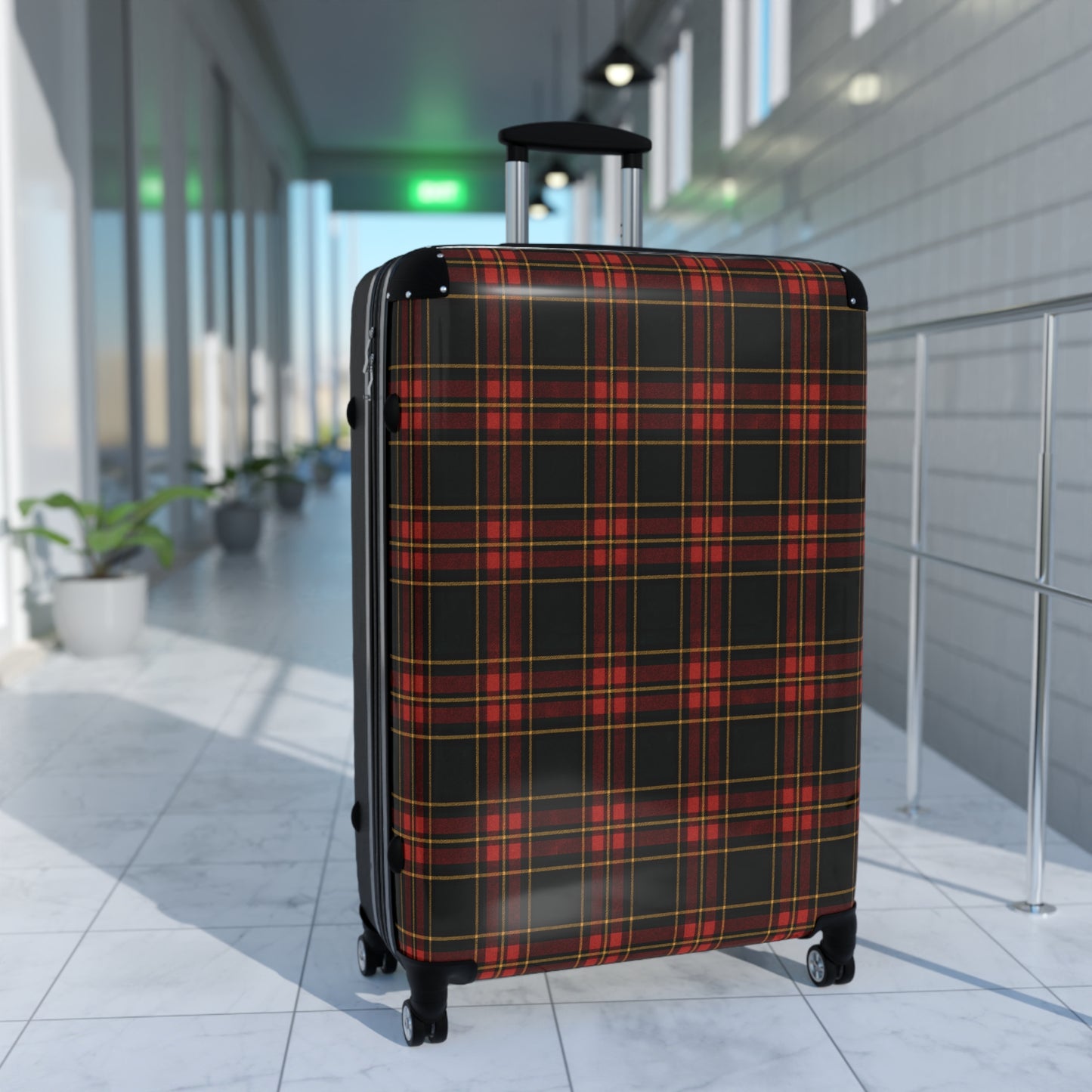 "Kilmor Gallóglach Tartan", Pattern Art Suitcases