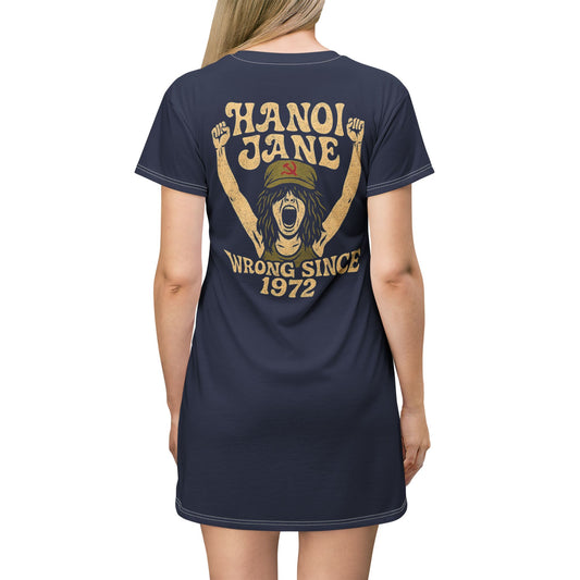 "Hanoi Jane", T-Shirt Dress (BGS Blue)