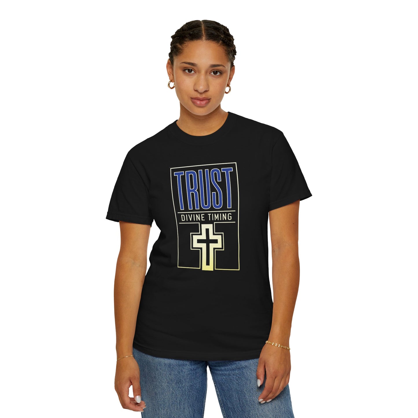 "Trust Divine Timing" #01, Unisex T-shirt