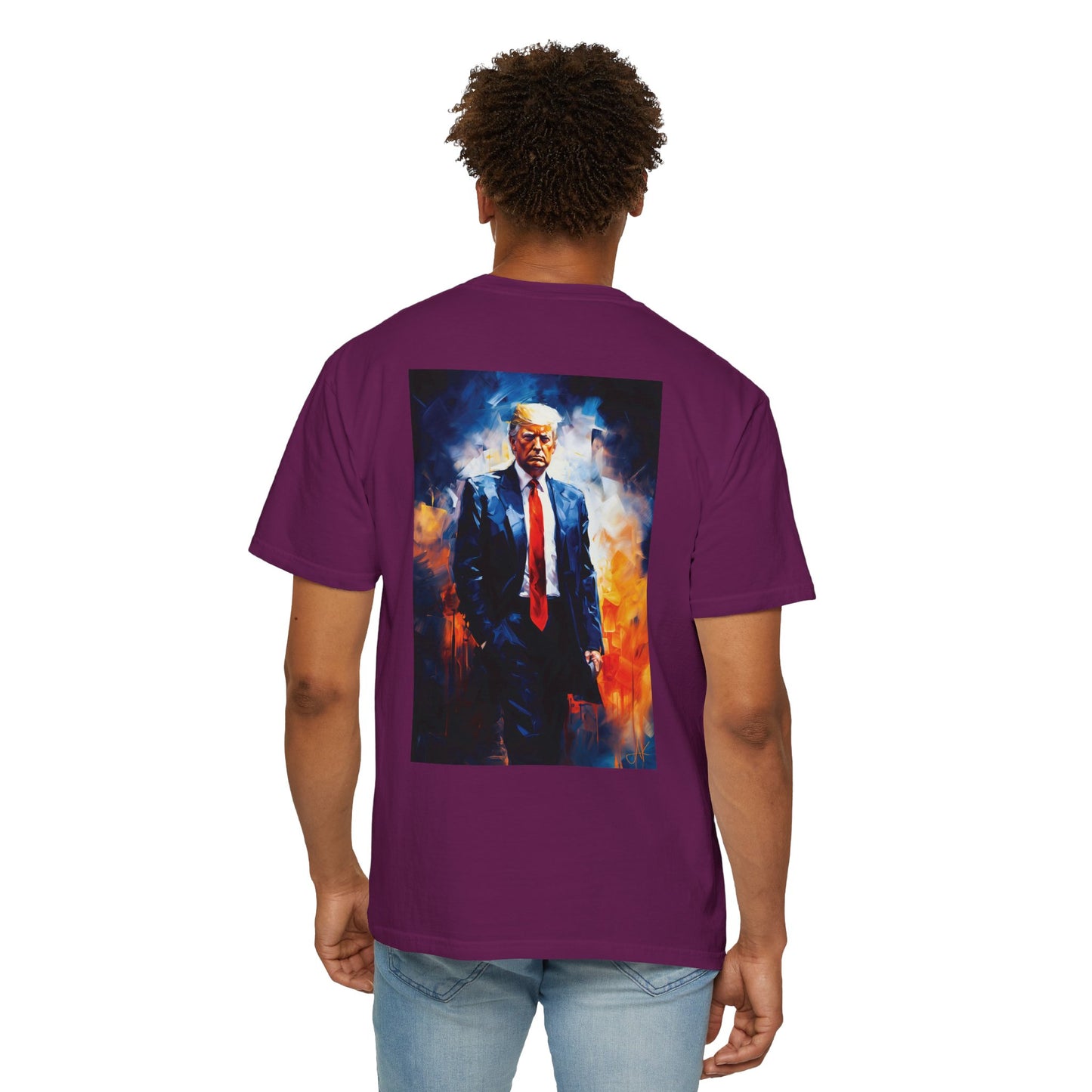 "Trump Portrait" #22, Unisex T-shirt (Dark Colors)