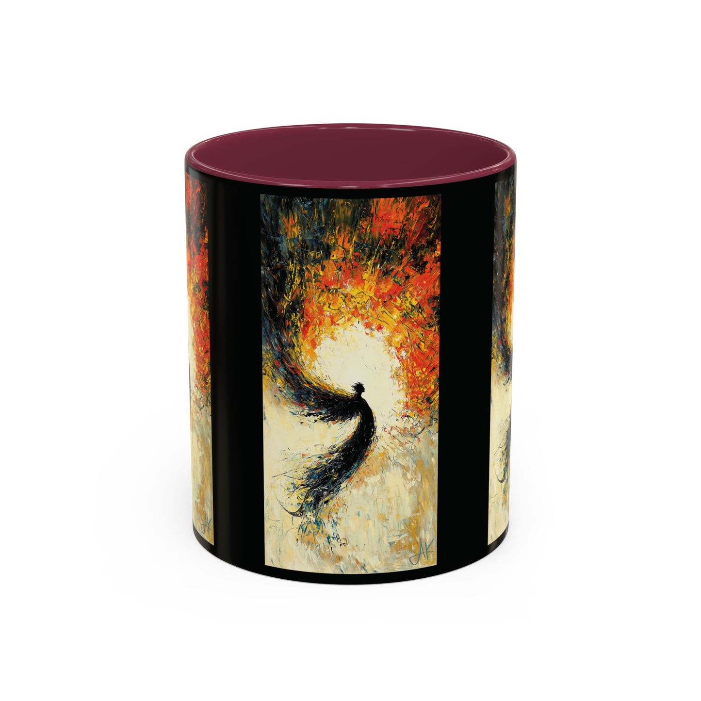 "Seraphic Aegis", Colorful Mugs (11oz, 15oz)