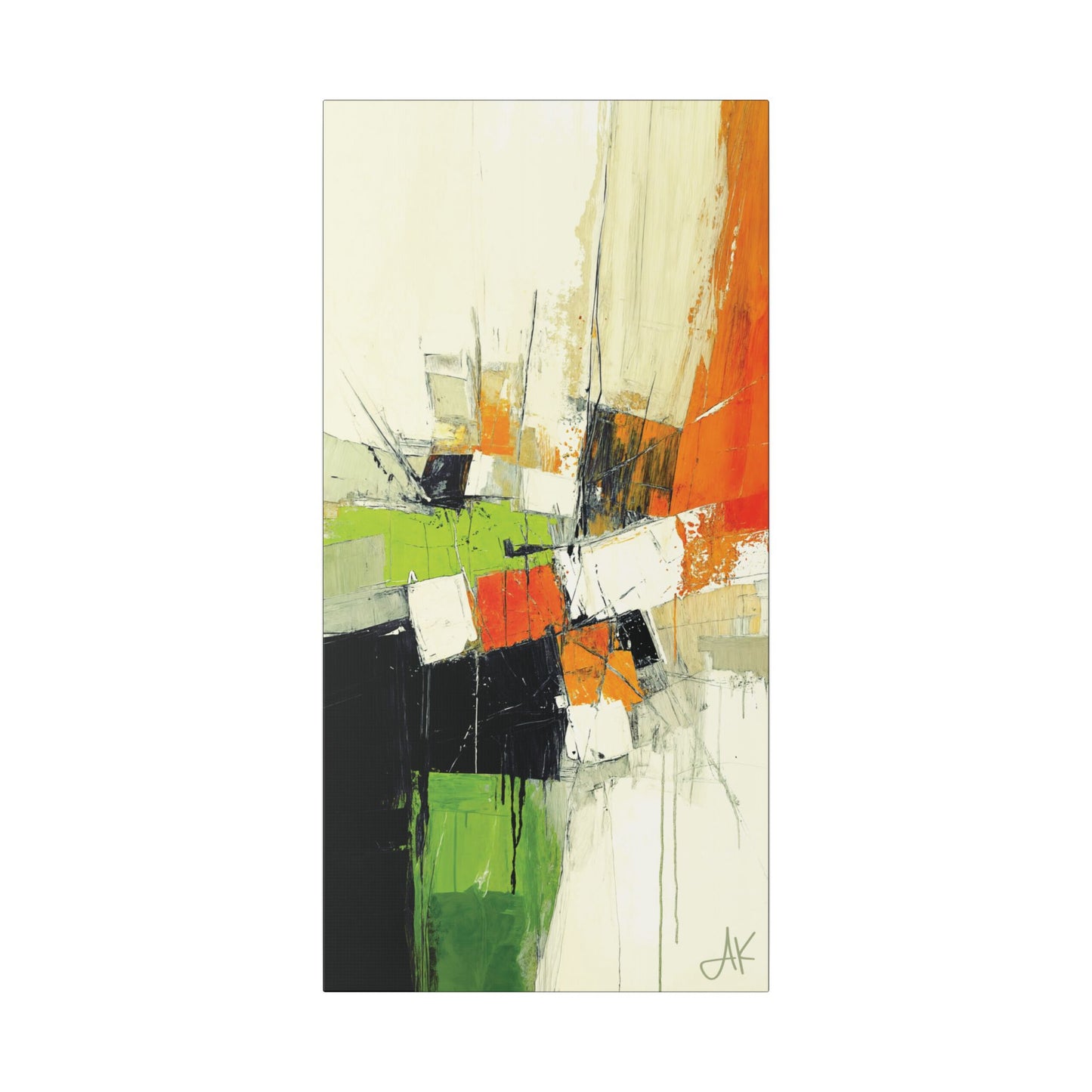 "Abstract 532", Stretched Classic Canvas Fine Art Print