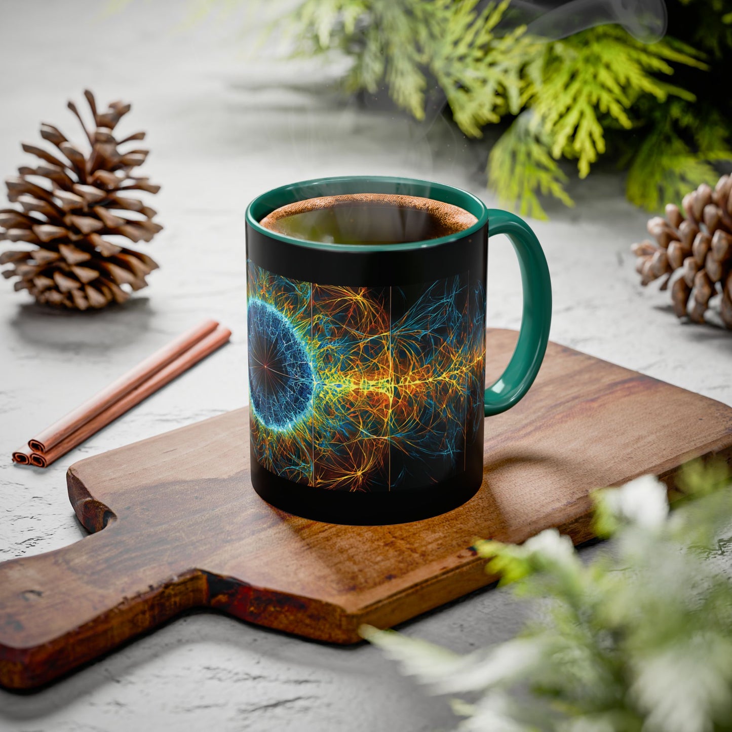 "Let There Be Light", Colorful Mugs (11oz, 15oz)
