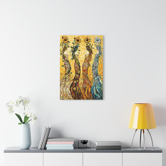 "Divine Femininity" #02, Fine Art Acrylic Wall Prints (French Cleat Hanging)
