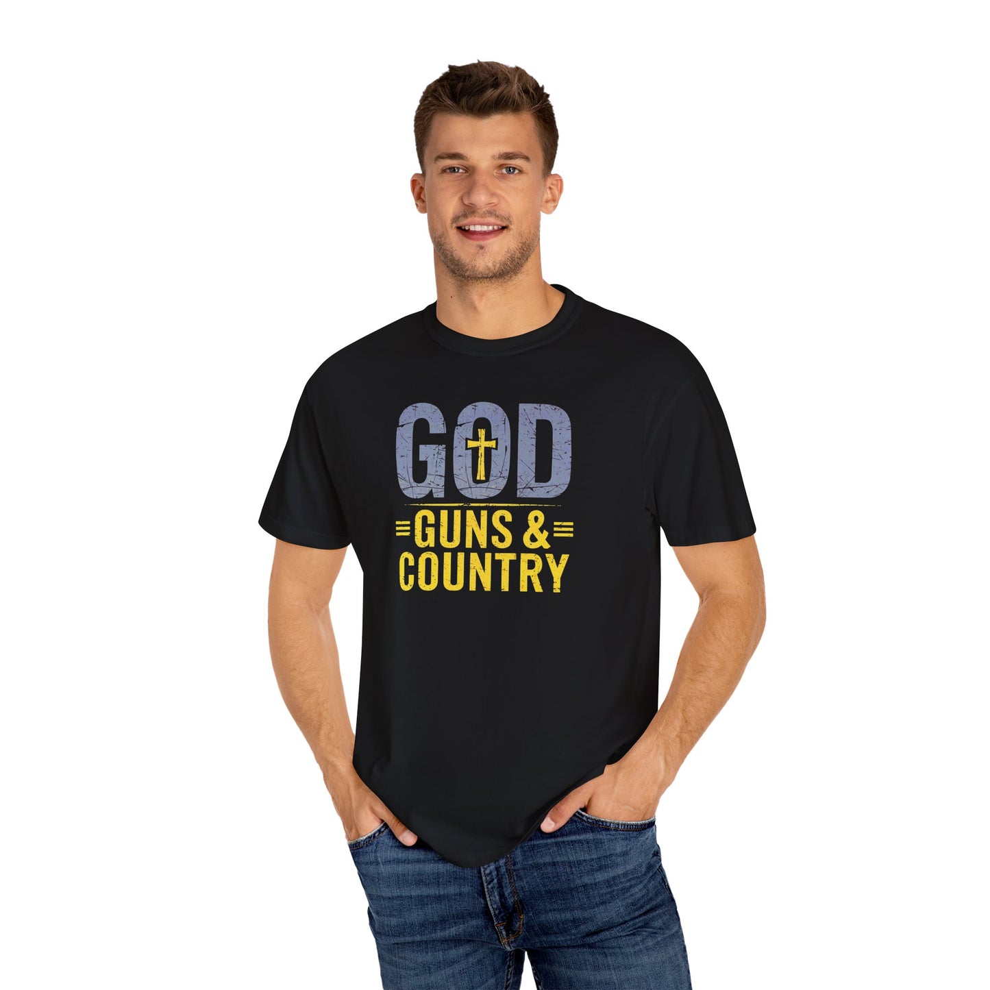 "God Guns & Country" #01, Unisex T-shirt