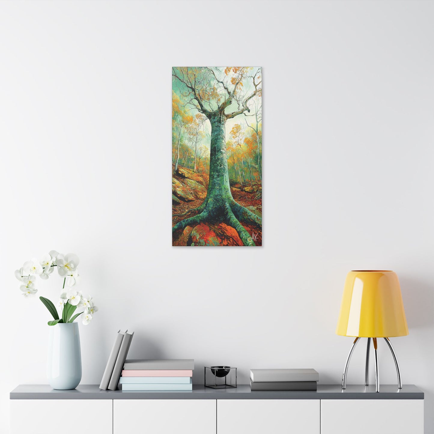 "An Criosdaidh Feá (Christian Beech)", Stretched Classic Canvas Fine Art Print