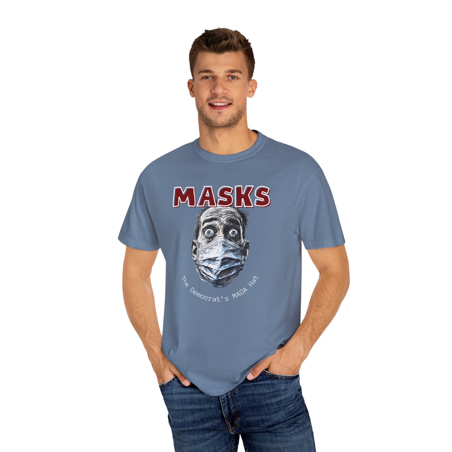 "MASKS - The Democrat's MAGA Hat", Unisex T-shirt