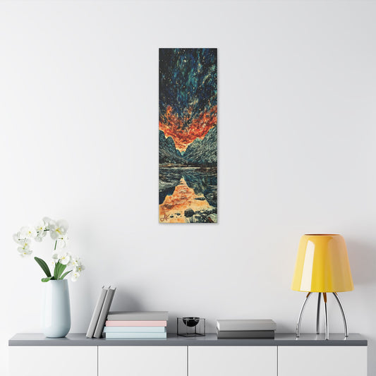 "The Heavens Declare His Glory" Psalm 19:1, Stretched Classic Canvas Fine Art Print