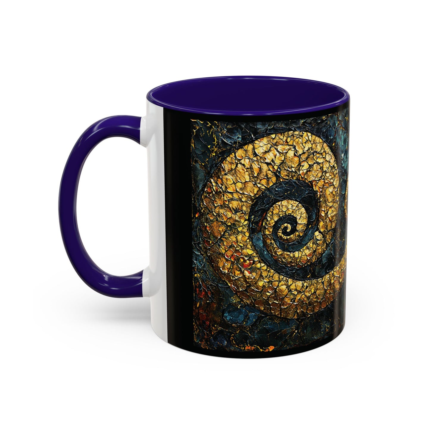 "From Stone to Savior's Light", Colorful Mugs (11oz, 15oz)
