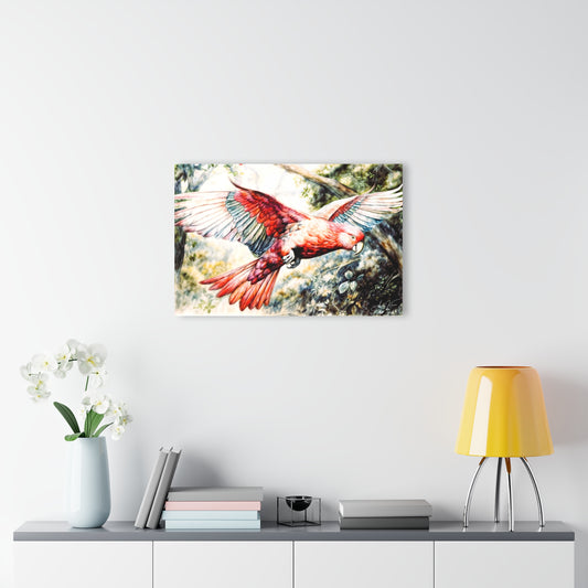 "Australian Galah", Fine Art Acrylic Wall Print (French Cleat Hanging)