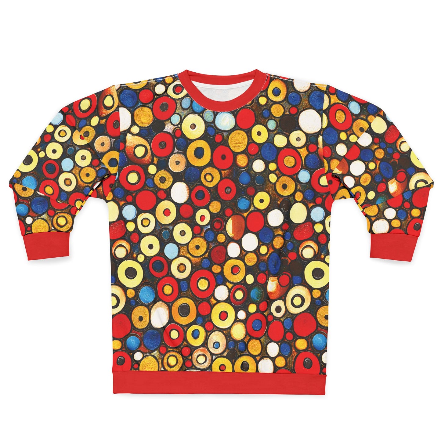 "Bits and Bobs", Unisex Sweatshirt (Republican Red Collar)