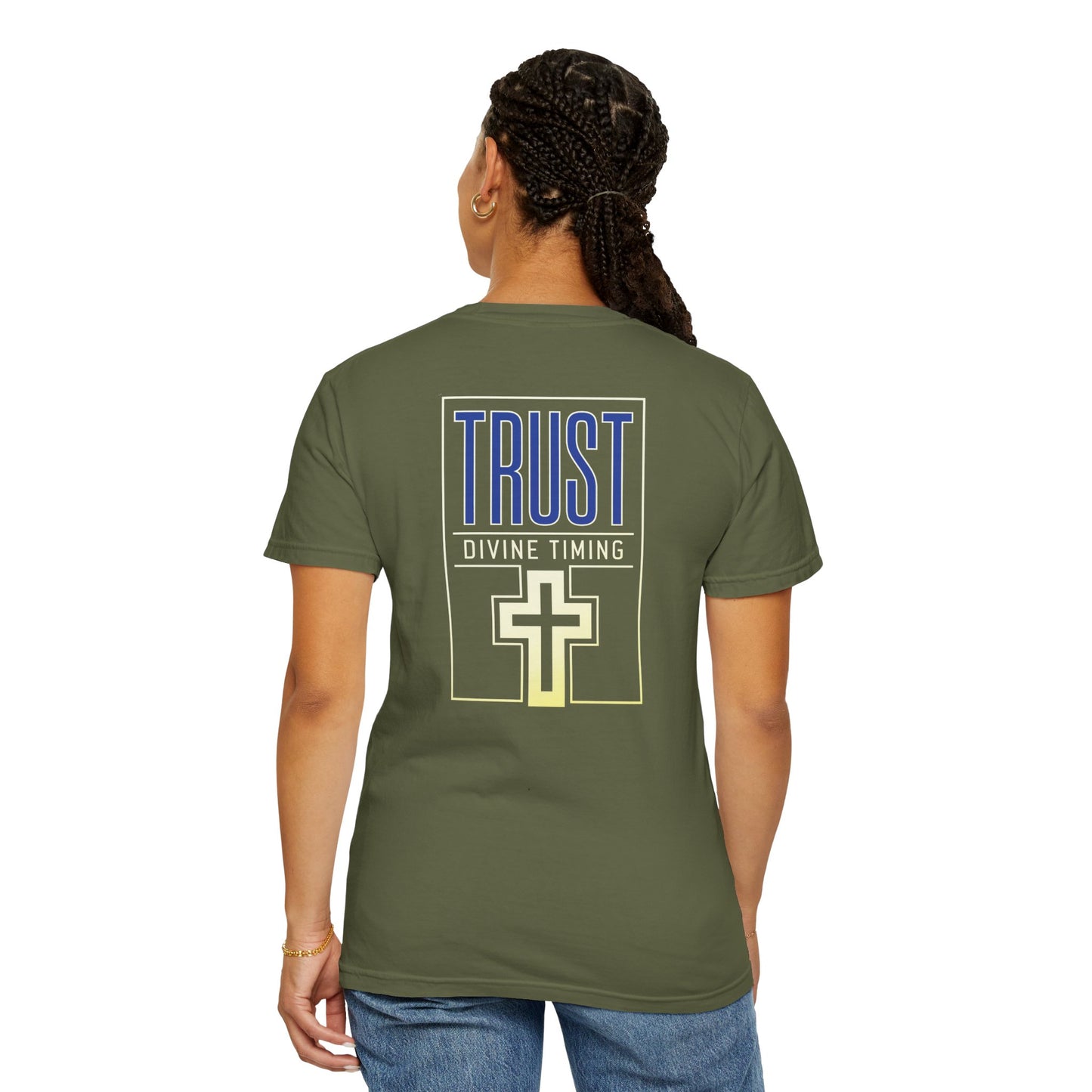 "Trust Divine Timing" #01, Unisex T-shirt