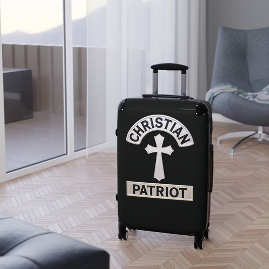 "Christian Patriot" #01 Suitcases (Black)