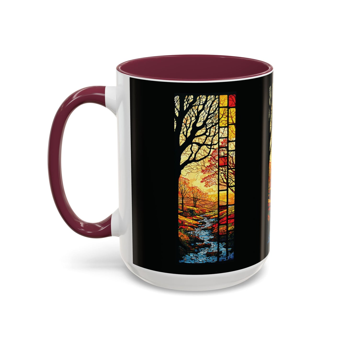 "Realization at 5", Colorful Mugs (11oz, 15oz)