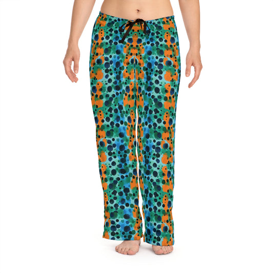 "Midnight Coral", Women's Pajama Pants