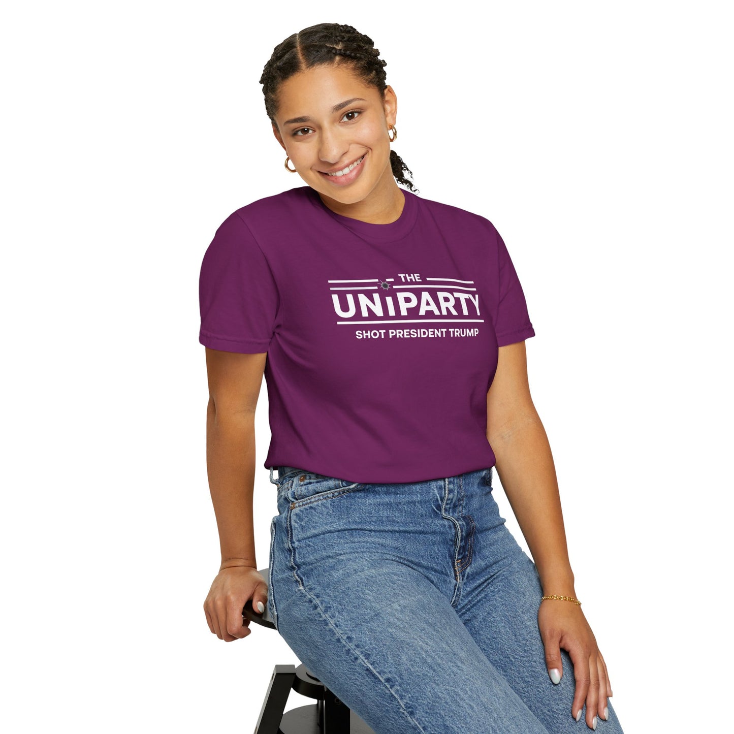 "The Uniparty Shot President Trump" #03, Unisex T-shirt