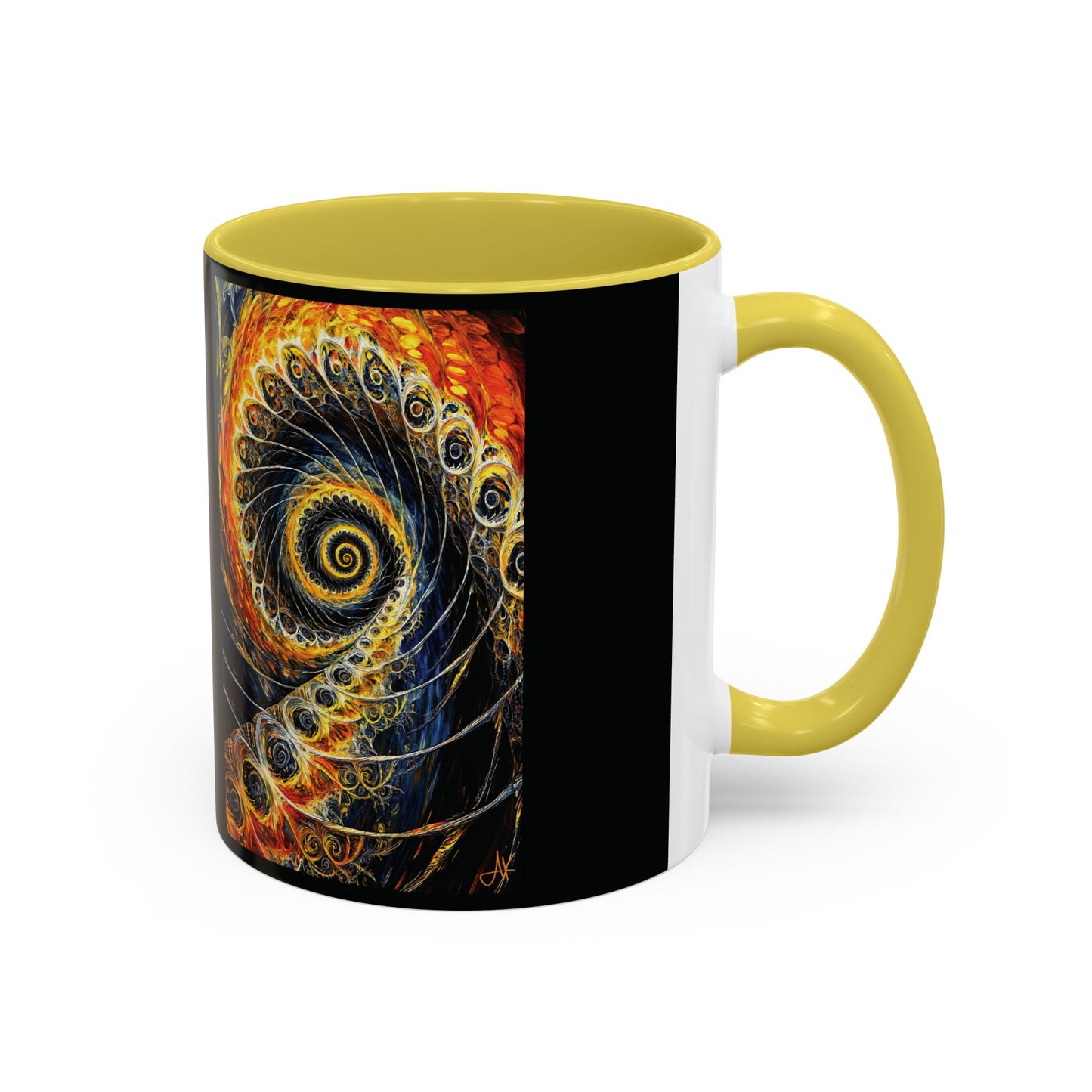 "Beauty of His Design", Colorful Mugs (11oz, 15oz)