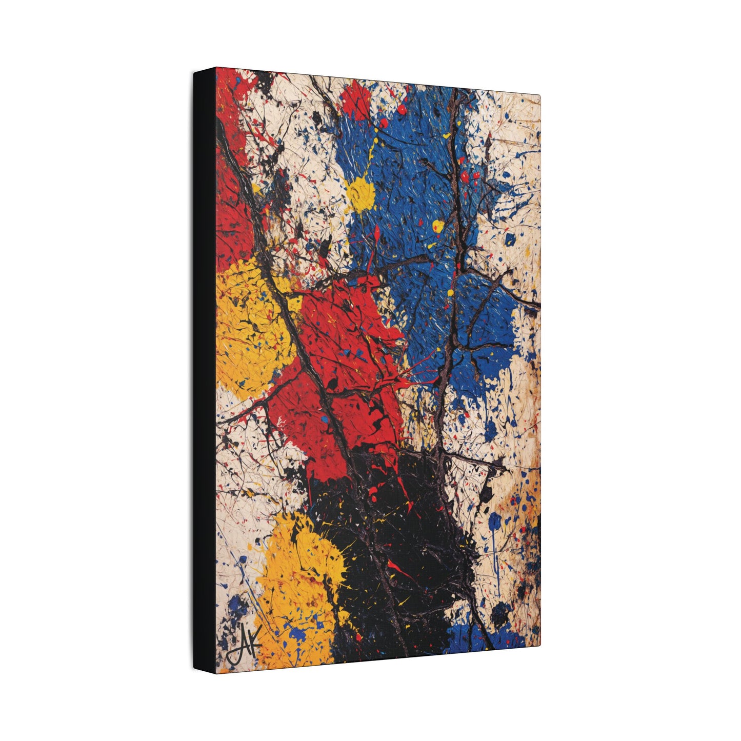 "Abstract 282", Stretched Classic Canvas Fine Art Print