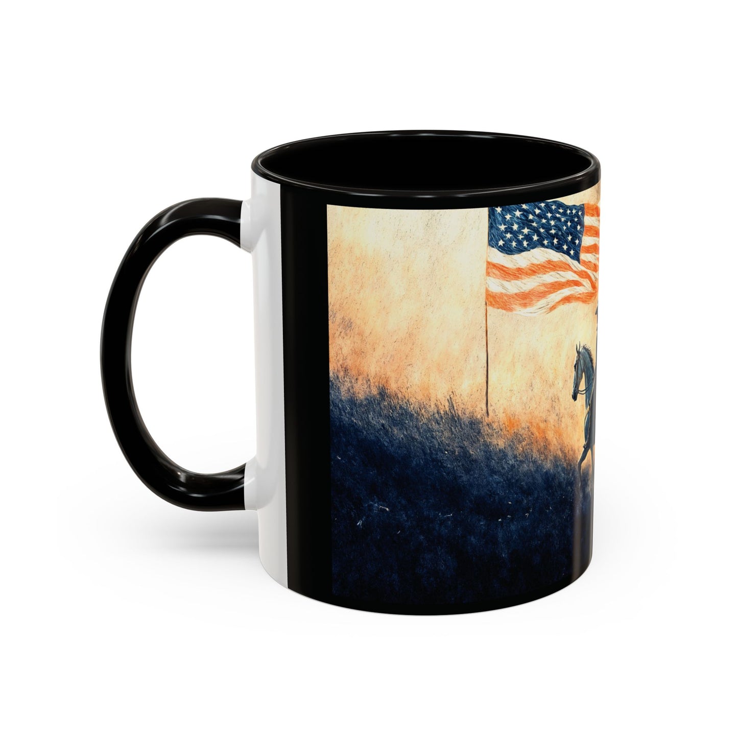 "Liberty under God", Colorful Mugs (11oz, 15oz)