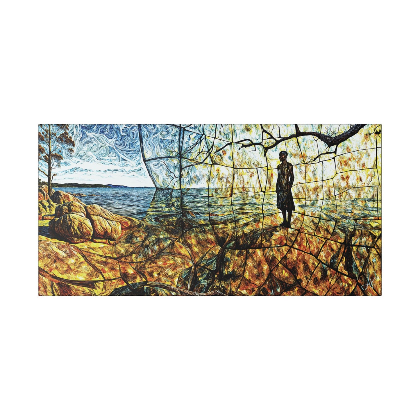"Perceived Reality", Stretched Classic Canvas Fine Art Print