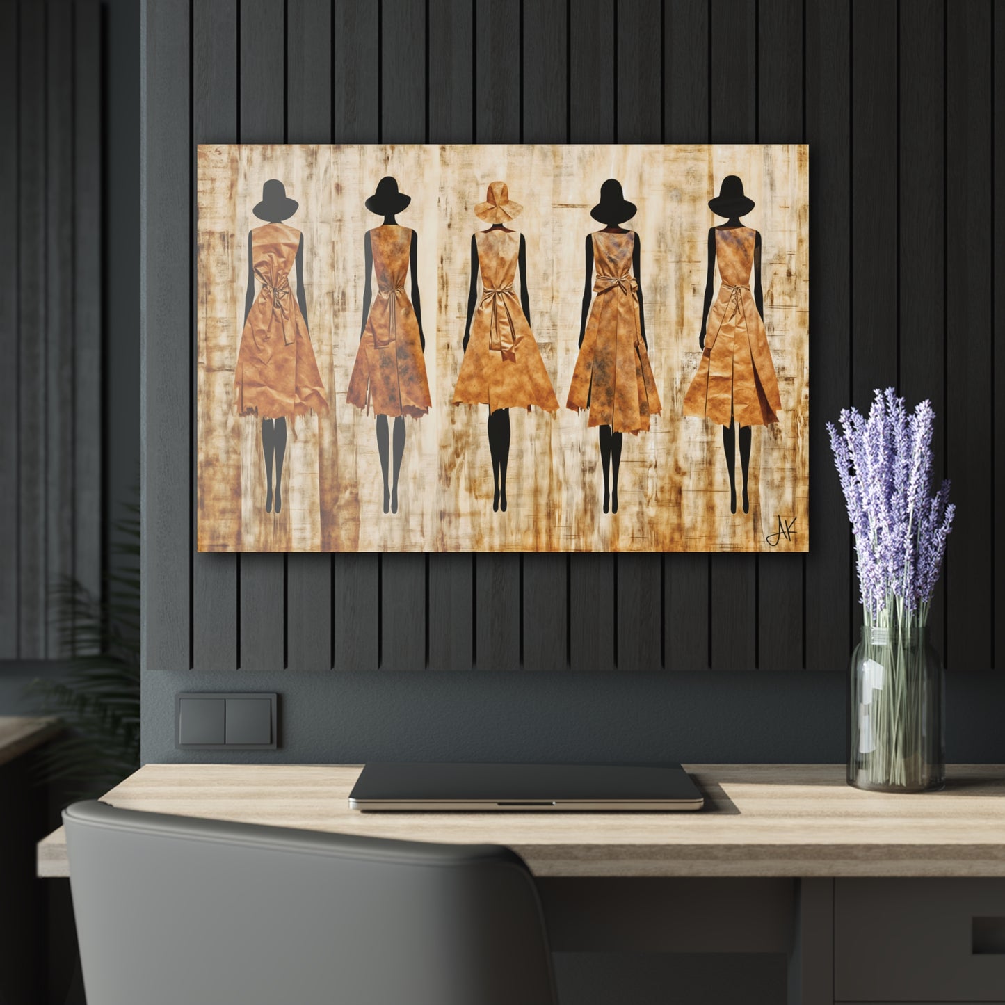 "Be Unique", Fine Art Acrylic Wall Prints (French Cleat Hanging)