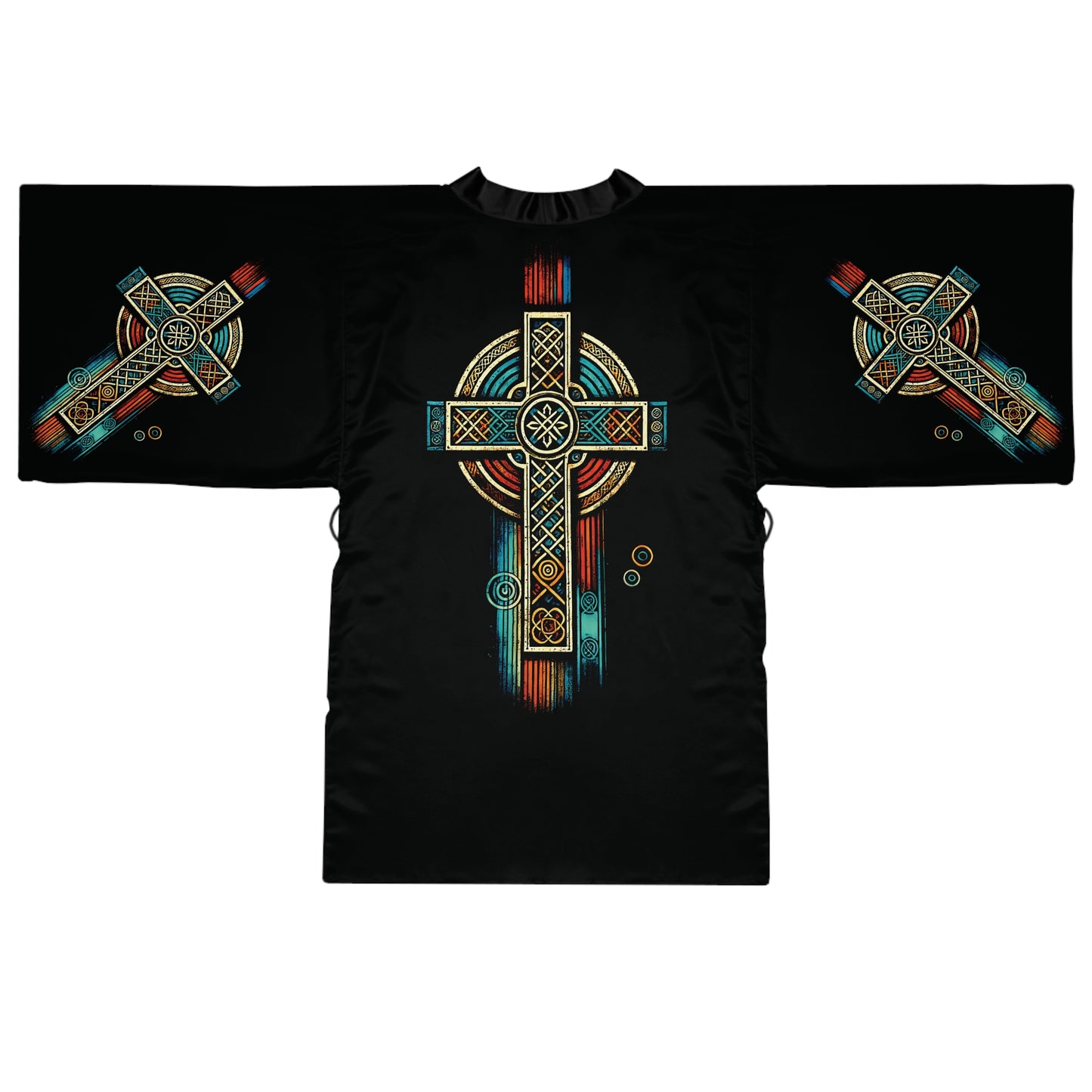 "Ancestral Faith", Long Sleeve Kimono Robe