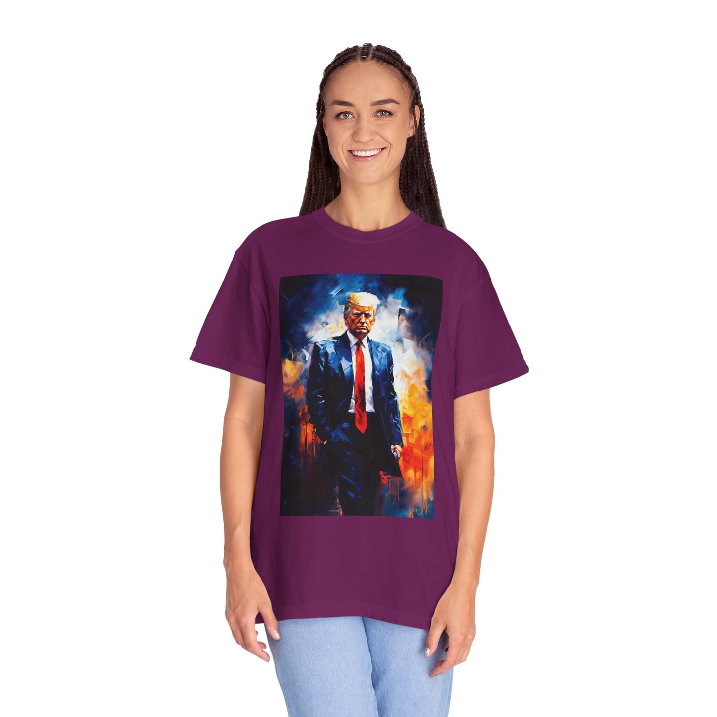 "Trump Portrait" #22, Unisex T-shirt (Dark Colors)