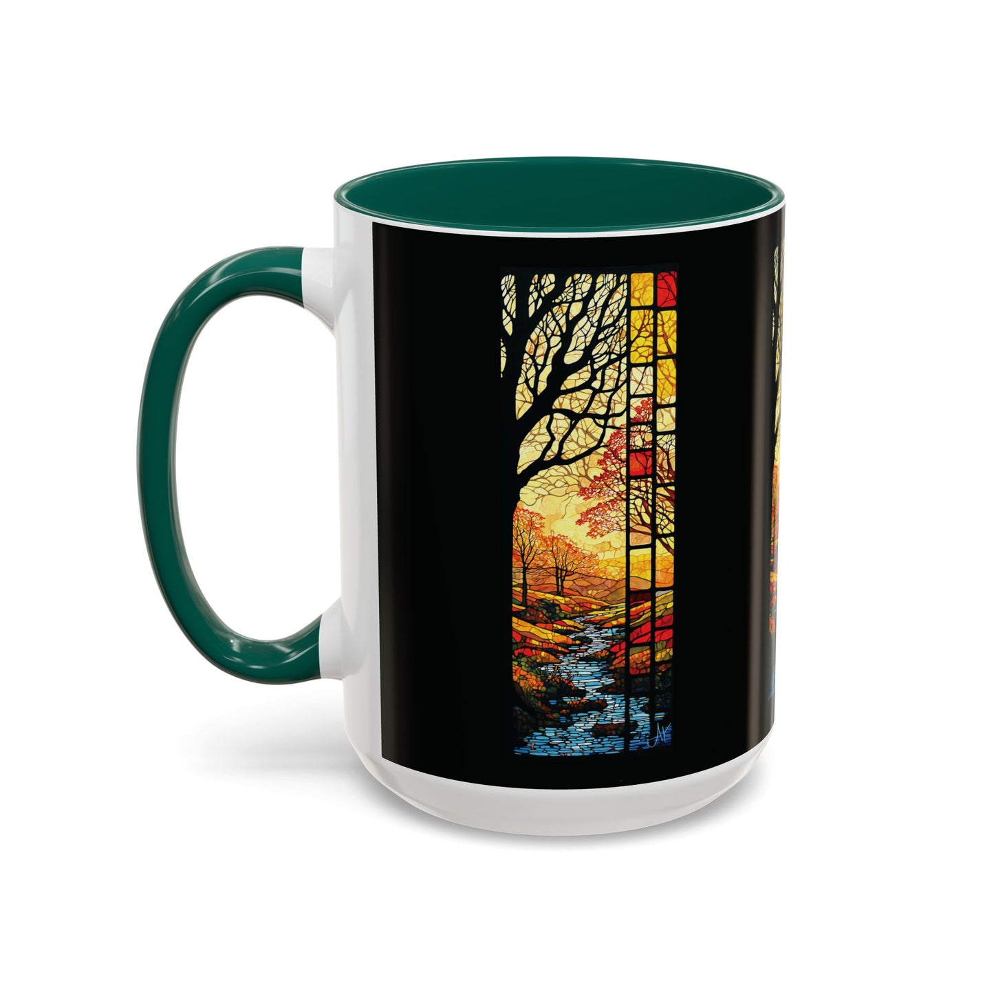 "Realization at 5", Colorful Mugs (11oz, 15oz)