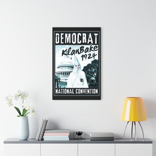 "Democrat KlanBake 1924", Acrylic Wall Prints (Cool Black)