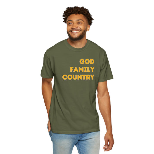 "God Family Country", Unisex T-shirt