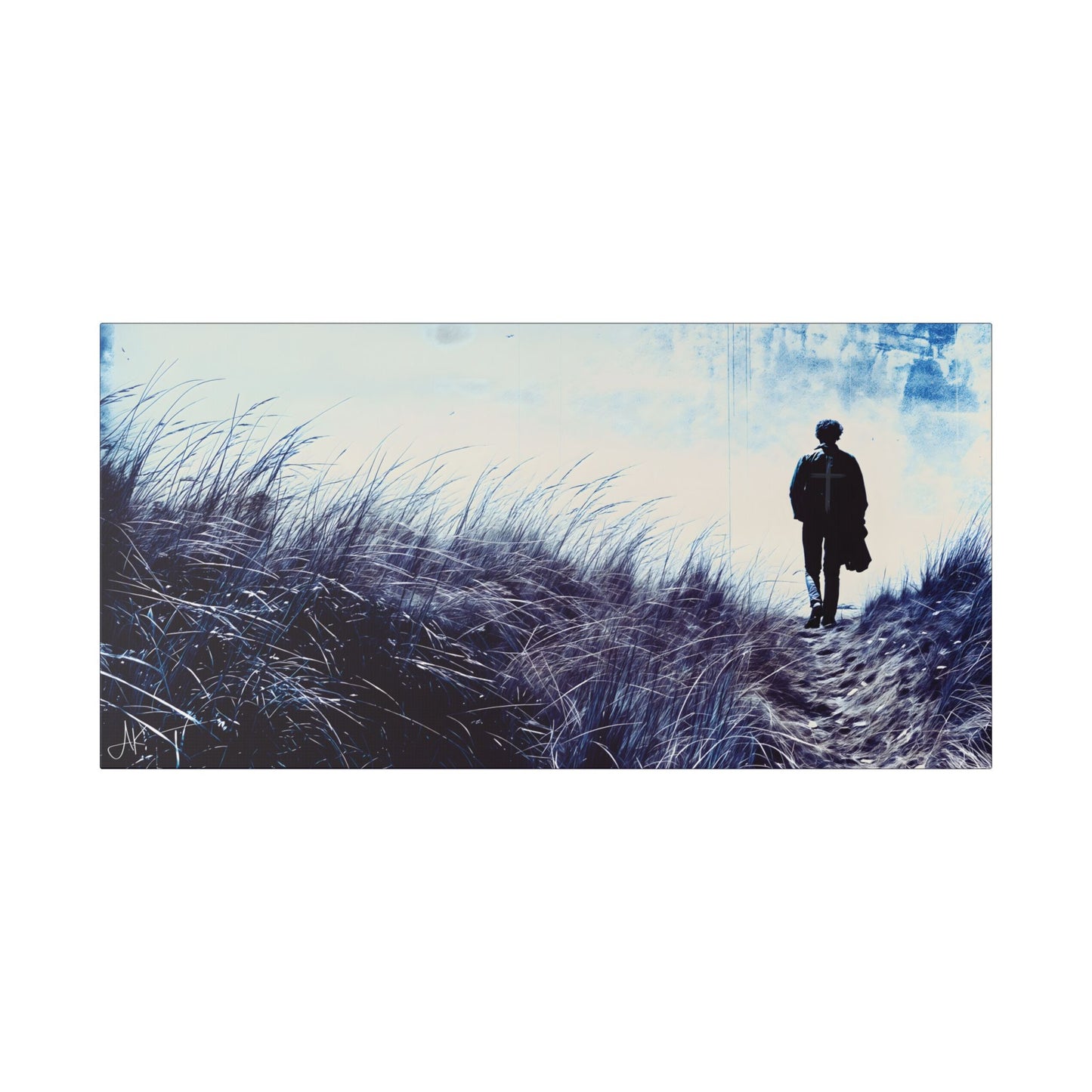 "One Never Walks Alone", Classic Stretched Canvas Fine Art Print