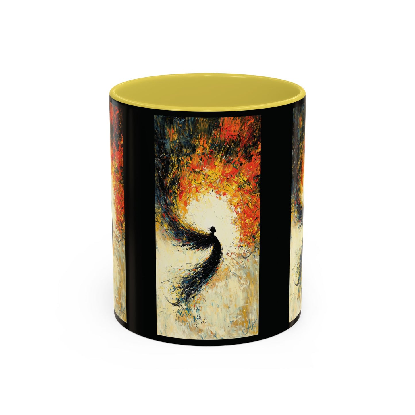 "Seraphic Aegis", Colorful Mugs (11oz, 15oz)