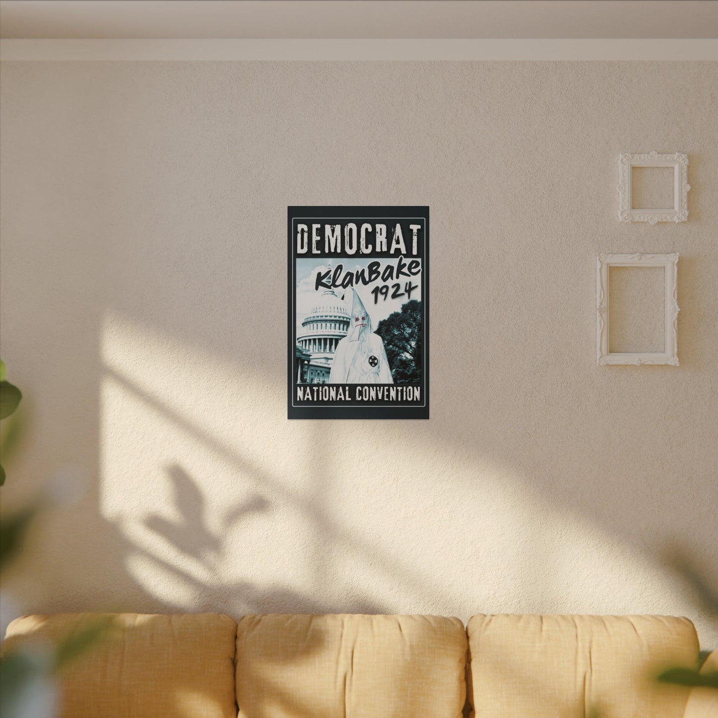 "Democrat KlanBake 1924", Matte Canvas Fine Art Print