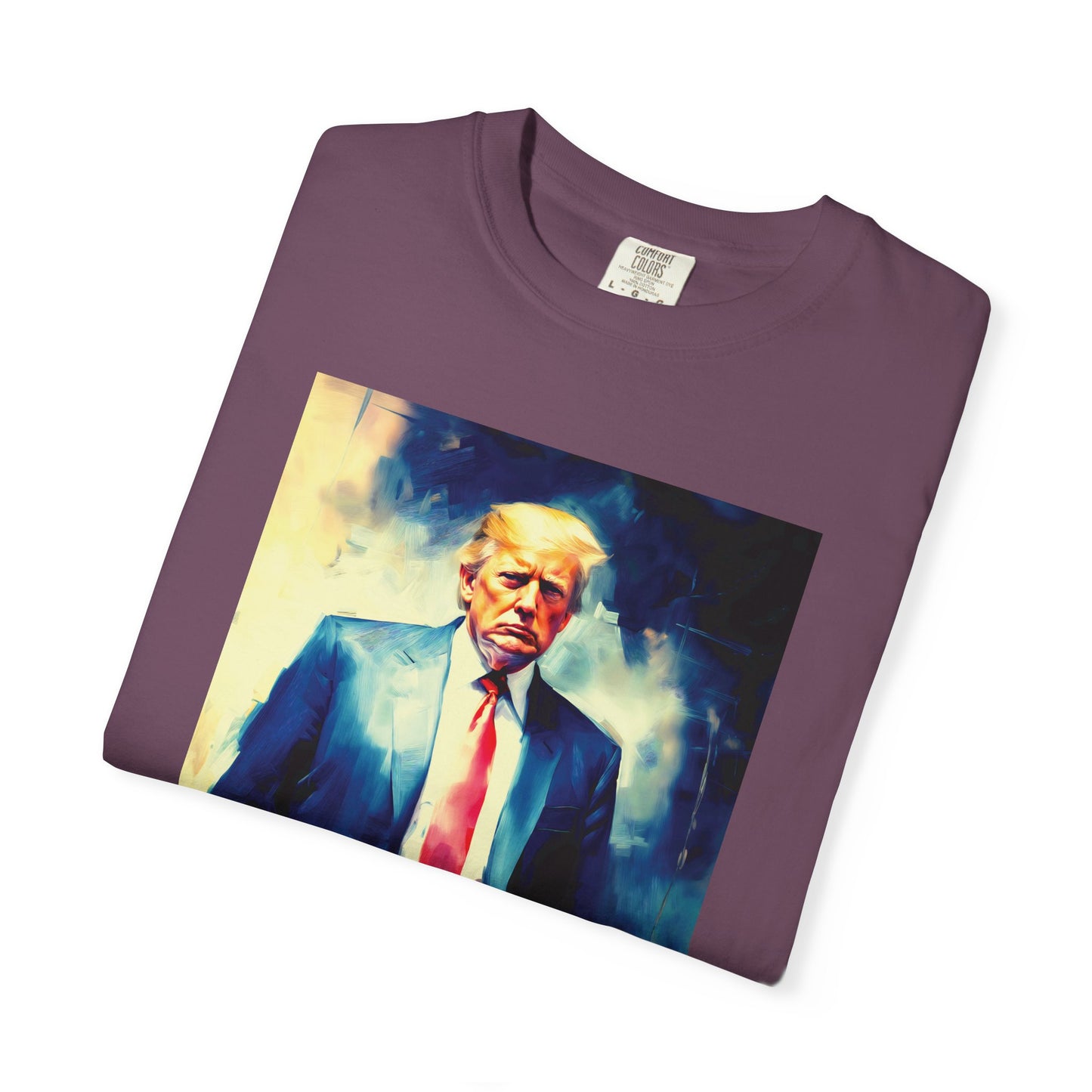 "Trump Portrait No. 6", Unisex T-shirt (Dark Colors)
