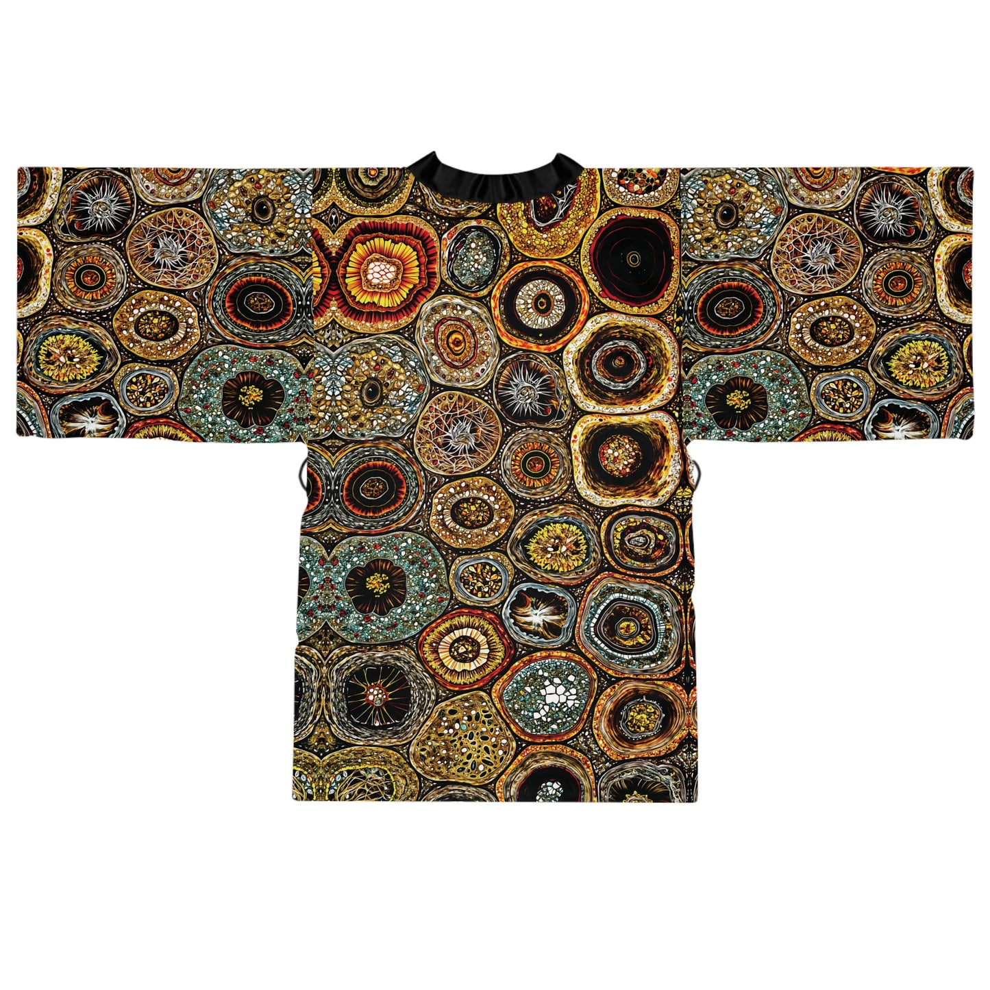 "Every Detail, His Design", Long Sleeve Kimono Robe