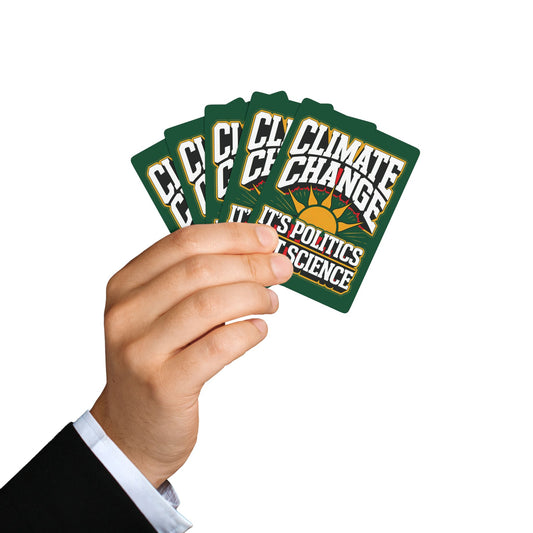 "Climate Change" #02, Political Playing Cards (Evergreen)